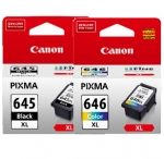 Genuine Canon PG-645XL CL-646XL High Yield  Ink Cartridge Set