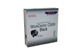 Genuine Fuji Xerox WorkCentre C2424 Black 6PK Soild Ink Stick