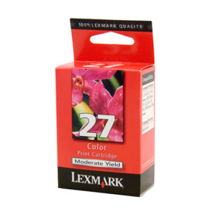Genuine Lexmark 27 Colour Ink Cartridge 10N0227A