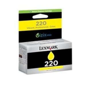 Genuine Lexmark 220 Yellow Ink Cartridge Return Program