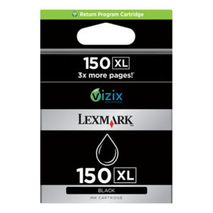 Genuine Lexmark #150XL Black High Yield Ink Cartridge 14N1614AAN