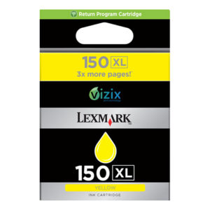 Genuine Lexmark #150XL Yellow High Yield Ink Cart.  14N1618AAN