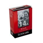 Genuine Lexmark 14 Black Ink Cartridge