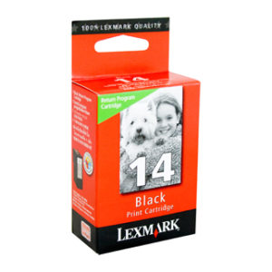 Genuine Lexmark 14 Black Ink Cartridge Return Program