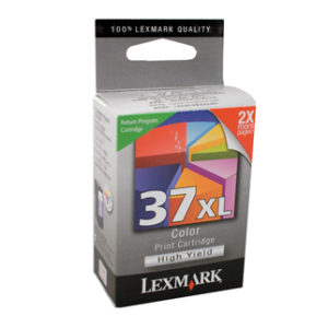 Genuine Lexmark 37 Colour Ink Cartridge High Yield