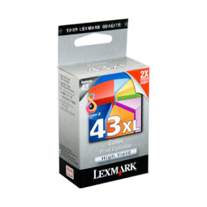 Genuine Lexmark 43XL Colour Ink Cartridge