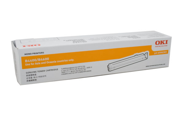 Genuine OKI Page B4400 B4600 Toner Cartridge