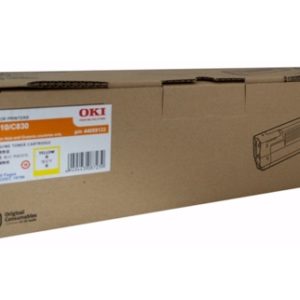 Genuine OKI MC873 MC873dn Yellow Toner Cartridge
