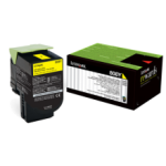 Genuine Lexmark CX310 CX410 CX510 808Y Yellow Toner Cartridge