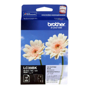 Genuine Brother LC-39 Black Ink Cartridge LC-39BK