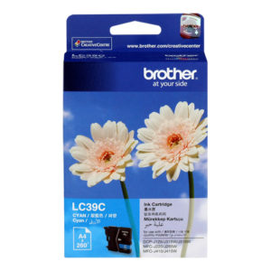 Genuine Brother LC-39 Cyan Ink Cartridge LC-39C