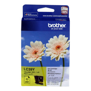 Genuine Brother LC-39 Yellow Ink Cartridge LC-39Y