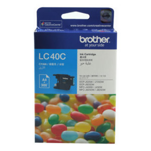 Genuine Brother LC-40 Cyan Ink Cartridge LC-40C