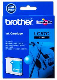 Genuine Brother LC-57 Cyan Ink Cartridge LC-57C