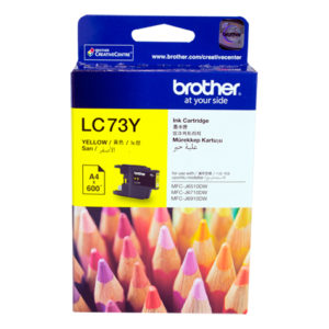 Genuine Brother LC-73 Yellow Ink Cartridge LC-73Y