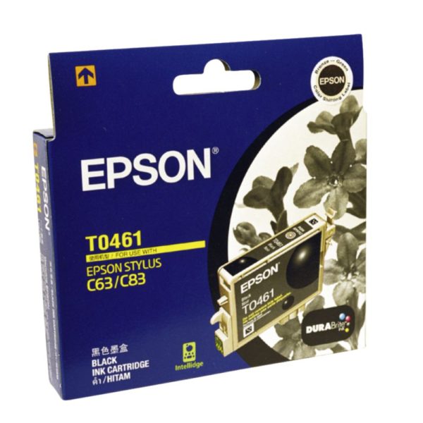 Genuine Epson T0461 Black Ink Cartridge