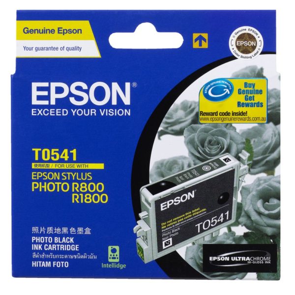 Genuine Epson T0541 Photo Black Ink Cartridge