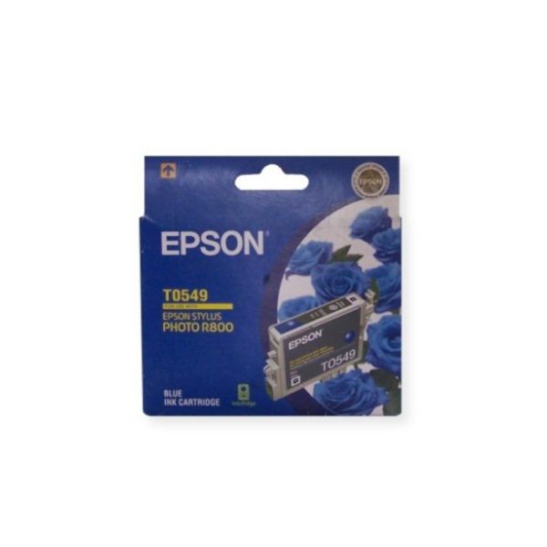 Genuine Epson T0549 Blue Ink Cartridge