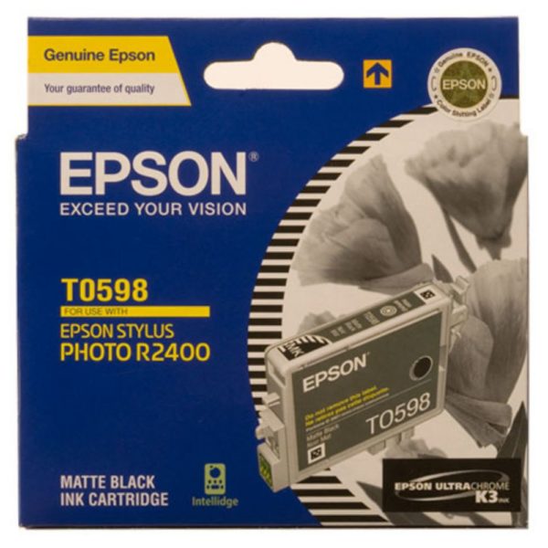 Genuine Epson T0598 Matte Black Ink Cartridge