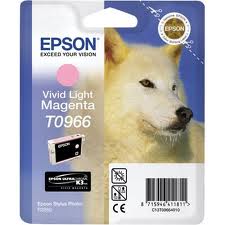 Genuine Epson T0966 Vivid Light Magenta Ink Cartridge