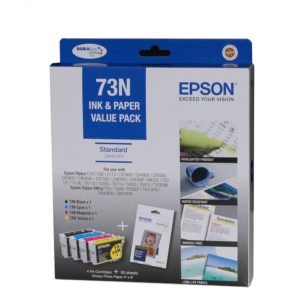 Genuine Epson 73N Ink Cartridge Value Pack