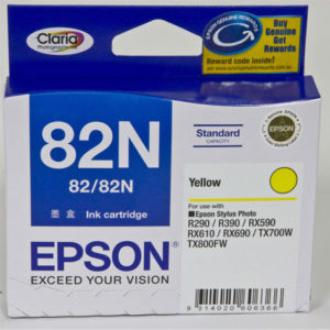 Genuine Epson T1124 82N Yellow Ink Cartridge