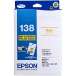 Genuine Epson 138 Ink Cartridge Value Pack High Yield