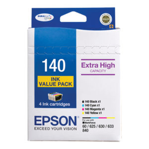 Genuine Epson 140 Ink Cartridge Value Pack Extra High Yield