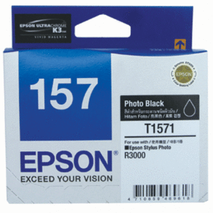Genuine Epson T1571 Photo Black Ink Cartridge