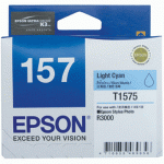 Genuine Epson T1575 157 Light Cyan Ink Cartridge