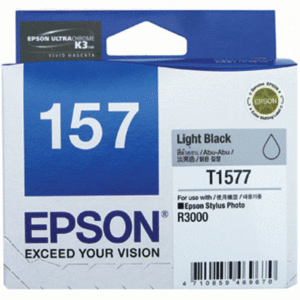 Genuine Epson T1577 157 Light Black Ink Cartridge