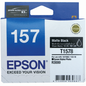 Genuine Epson T1578 157 Matte Black Ink Cartridge