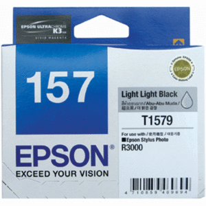 Genuine Epson T1579 157 Light Light Black Ink Cartridge