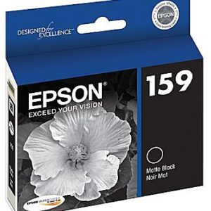 Genuine Epson T1598 159 Matte Black Ink Cartridge