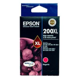 Genuine Epson 200XL Magenta Ink Cartridge High Yield