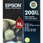 Genuine Epson 200XL Yellow Ink Cartridge High Yield