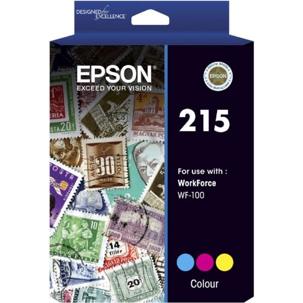 Genuine Epson 215 Colour Ink Cartridge