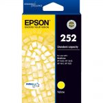 Genuine Epson 252 Yellow Ink Cartridge Standard Yield