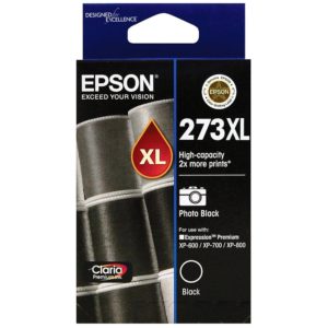 Genuine Epson 273XL Photo Black Ink Cartridge High Yield