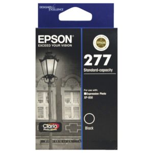 Genuine Epson 277 Black Ink Cartridge Standard Yield