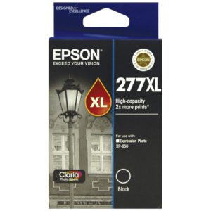 Genuine Epson 277XL Black Ink Cartridge High Yield