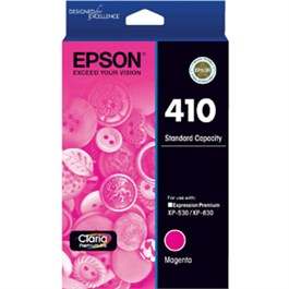 Genuine Epson 410 Magenta Ink Cartridge Standard Yield