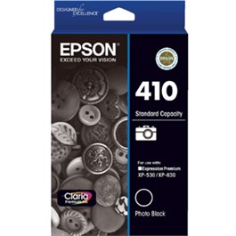 Genuine Epson 410XL Photo Black Ink Cartridge High Yield