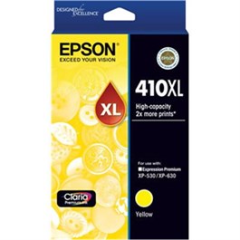 Genuine Epson 410XL Yellow Ink Cartridge High Yield