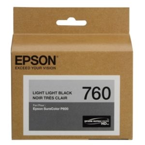 Genuine Epson T7608 760 Matte Black Ink Cartridge