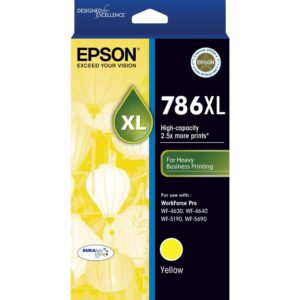 Genuine Epson 786XL Yellow Ink Cartridge High Yield