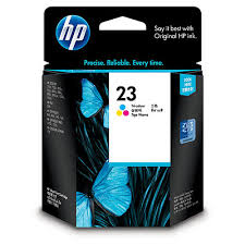 Genuine HP 23 Colour Ink Cartridge C1823DA