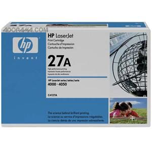 Genuine HP 27A Black Toner Cartridge