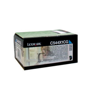 Genuine Lexmark X546 X548 Cyan Toner Cartridge Extra High Yield