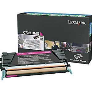 Genuine Lexmark X736 X738 Magenta Toner Cartridge High Yield